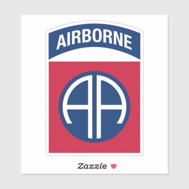 82nd Airborne Division Insignia Military Veteran (Sheet)