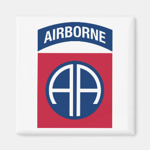 82nd Airborne Division Insignia Military Veteran Magnet