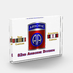 82nd Airborne Division Iraq Afghanistan Veteran Photo Block
