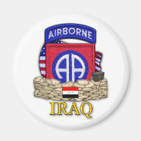82nd airborne division iraq war veterans Magnet