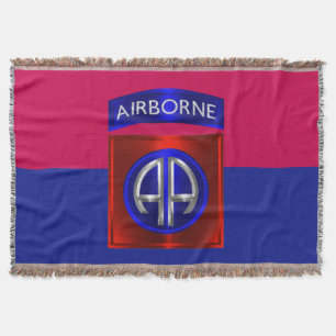 82nd Airborne Division - Lower Price Throw Blanket