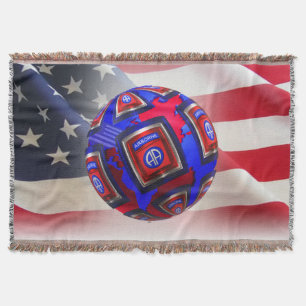 82nd Airborne Division - Lower Price Throw Blanket