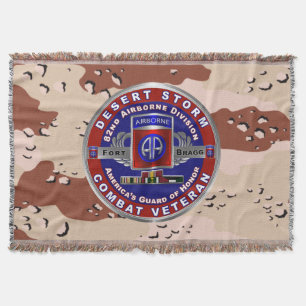 82nd Airborne Division - Lower Price Throw Blanket