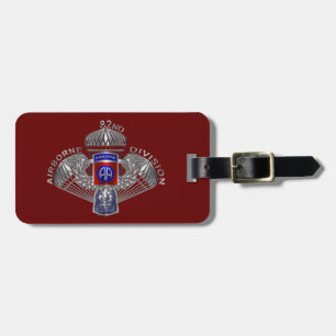 82nd Airborne Division Luggage Tag