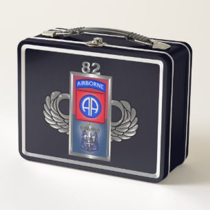 82nd Airborne Division Metal Lunch Box