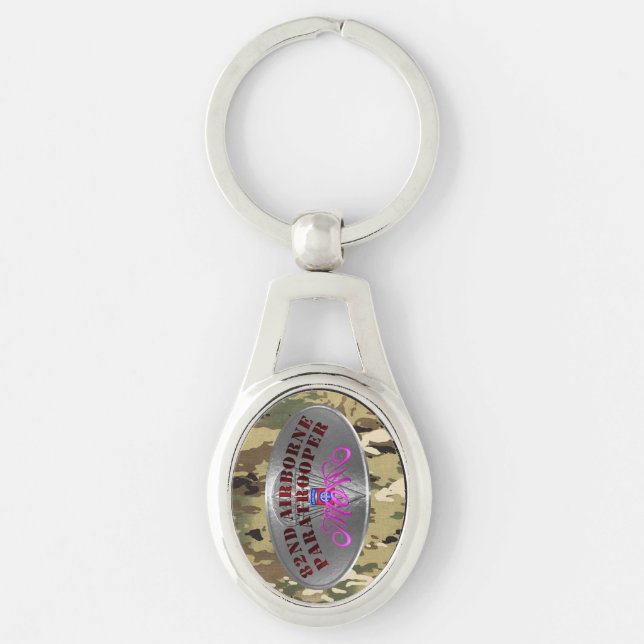 82nd AIrborne Division Mum Key Ring (Front)