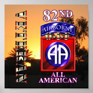 82nd Airborne Division OIF Veteran Poster