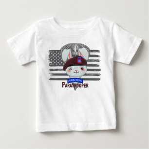 82nd Airborne Division Paratrooper Baby T-Shirt