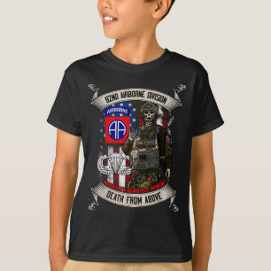 82nd Airborne Division Paratrooper Fort Bragg Jump T-Shirt