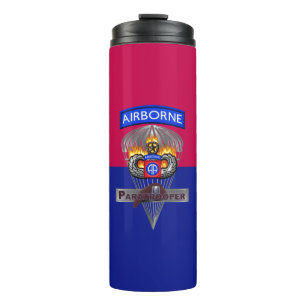 82nd Airborne Division Paratrooper Thermal Tumbler