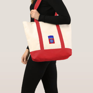 82nd Airborne Division “Paratrooper Wife” Tote Bag