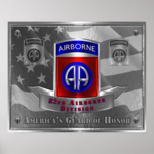 82nd Airborne Division  Poster