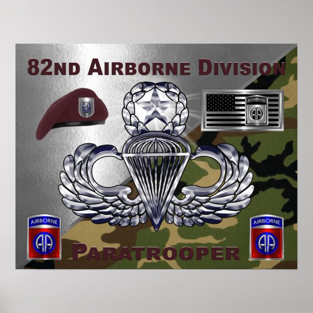 82nd Airborne Division   Poster (Front)