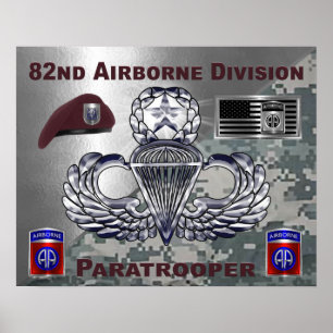 82nd Airborne Division   Poster