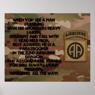 82nd Airborne Division Poster