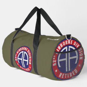 82nd Airborne Division "Retired" Custom Duffle Bag