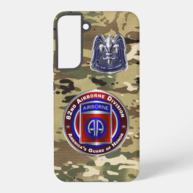 82nd Airborne Division Samsung Galaxy S22+ Case (Back)
