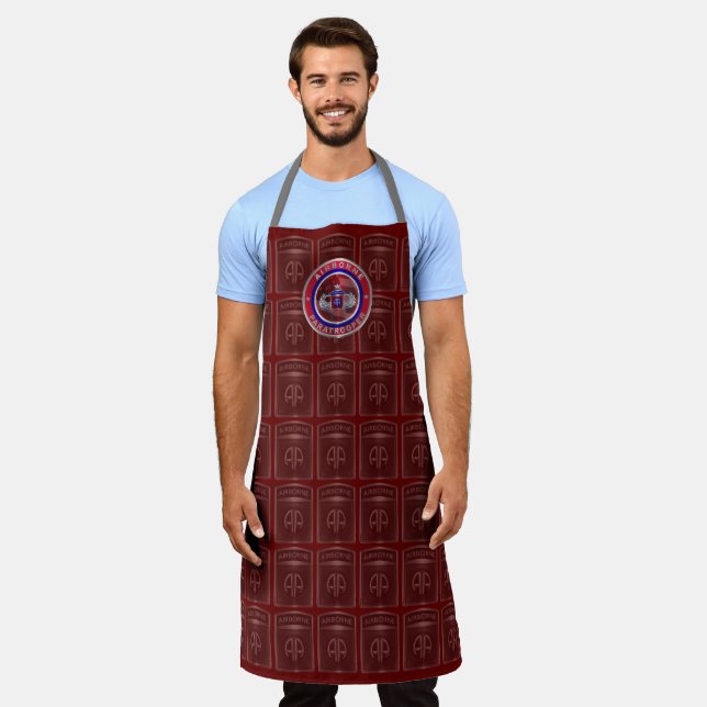 82nd Airborne Division "Senior Paratrooper” Apron (Worn)