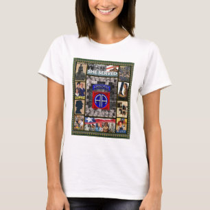 82nd Airborne Division She Served So That We Could T-Shirt