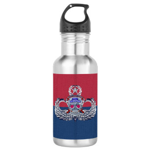 82nd Airborne Division “Silver Skull” Div Colours 532 Ml Water Bottle