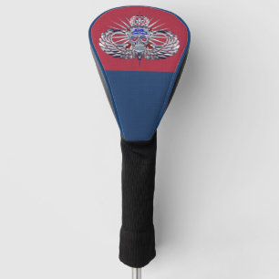 82nd Airborne Division “Spiked Skull” Div Colours Golf Head Cover