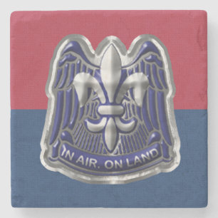 82nd Airborne Division Stone Coaster