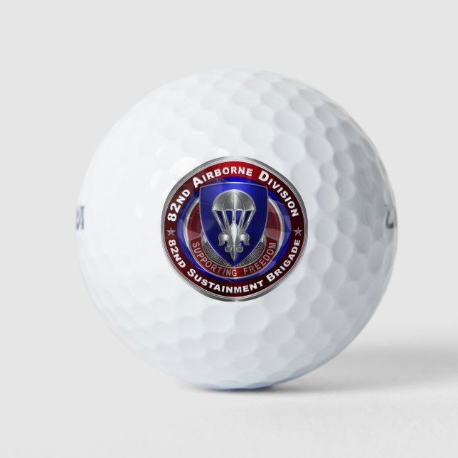 82nd Airborne Division Sustainment Brigade  Golf Balls (Front)