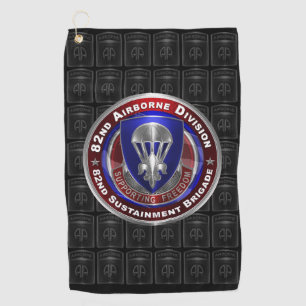 82nd Airborne Division Sustainment Brigade  Golf Towel