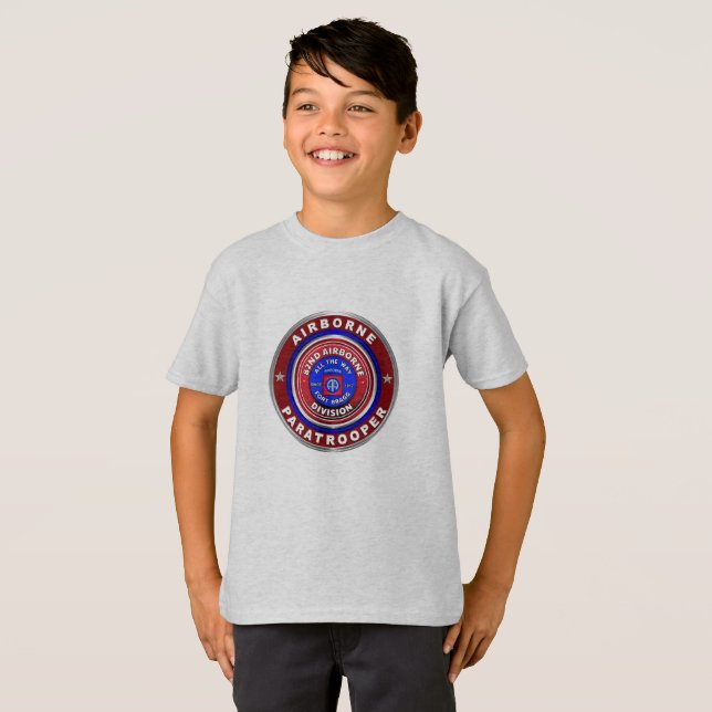 82nd Airborne Division  T-Shirt (Front Full)