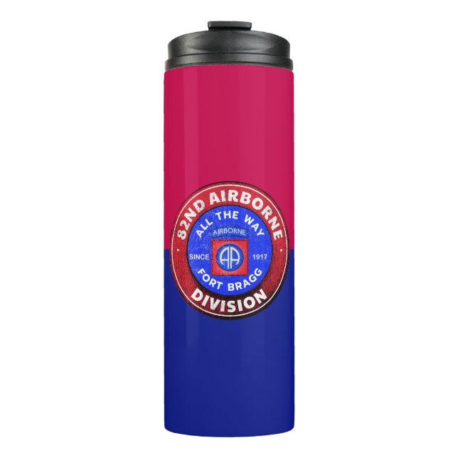 82nd Airborne Division  Thermal Tumbler (Front)