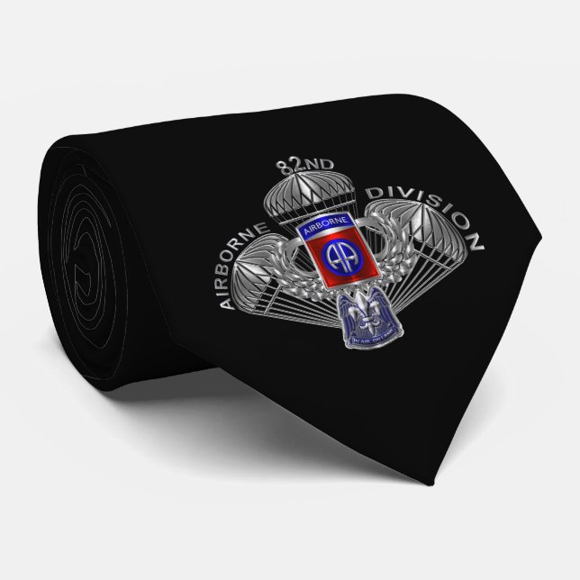 82nd Airborne Division   Tie (Rolled)