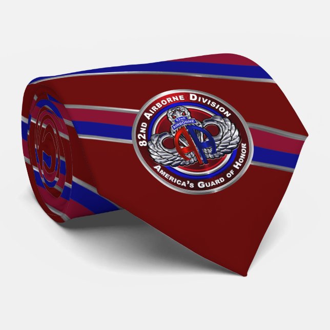 82nd Airborne Division  Tie (Rolled)