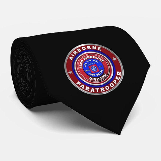 82nd Airborne Division   Tie (Rolled)