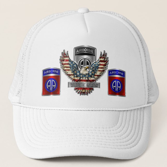 82nd Airborne Division Trucker Hat (Front)