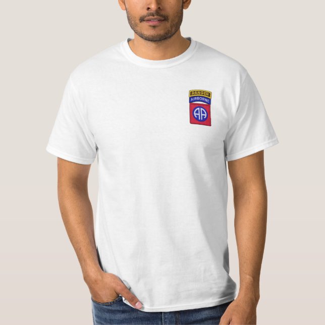 82nd airborne division veterans vets iraq t shirt (Front)
