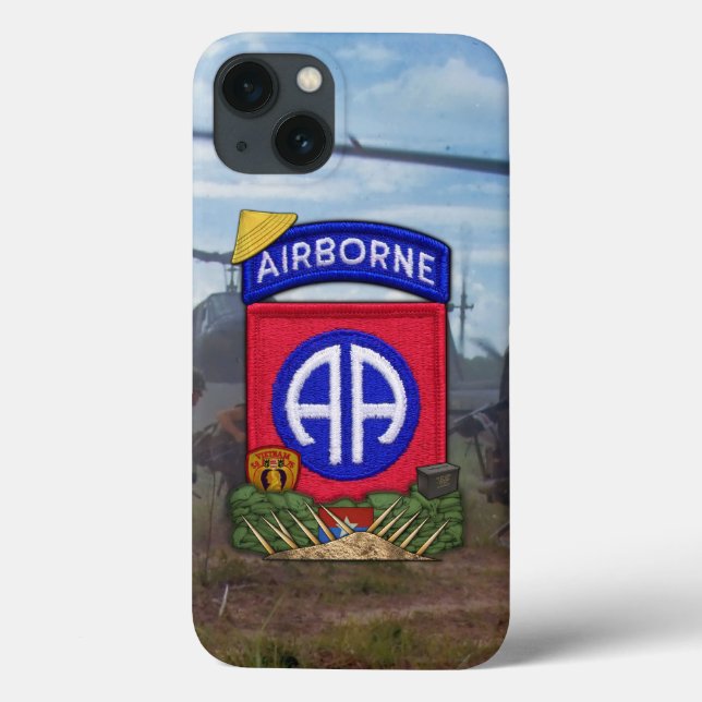 82nd Airborne Division Vietnam Nam War Case-Mate iPhone Case (Back)