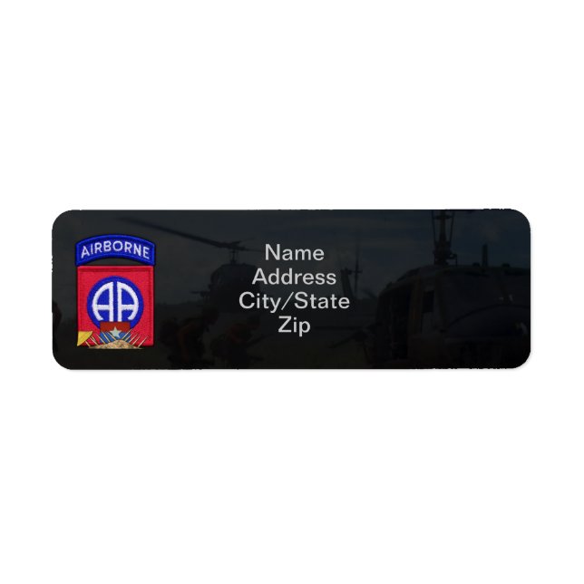 82nd airborne division vietnam nam war patch (Front)