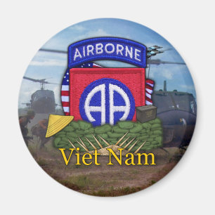 82nd airborne division vietnam vets veterans Magne Magnet