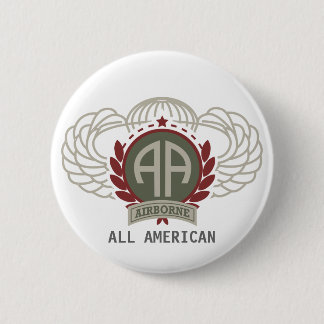 82nd Airborne Division Vintage 6 Cm Round Badge