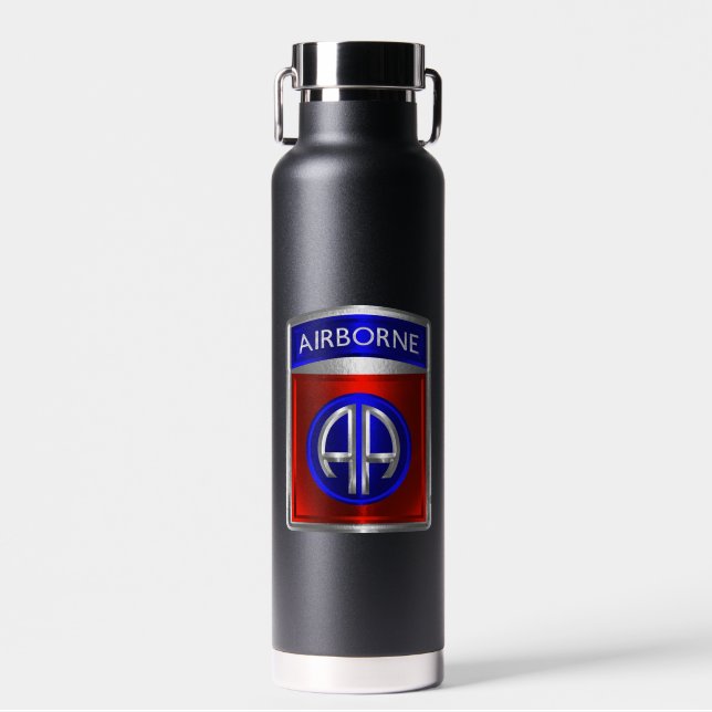 82nd Airborne Division  Water Bottle (Front)