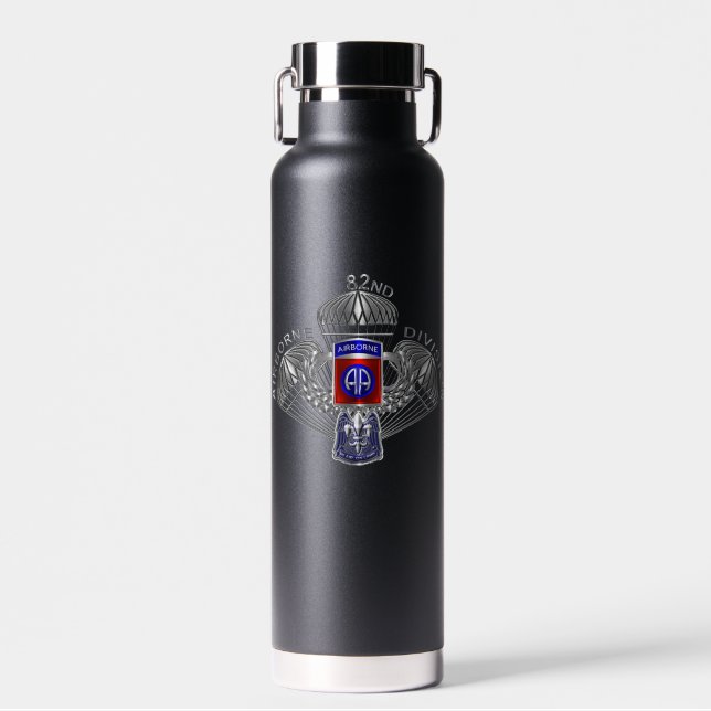 82nd Airborne Division  Water Bottle (Front)