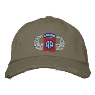 82nd Airborne Embroidered Hat