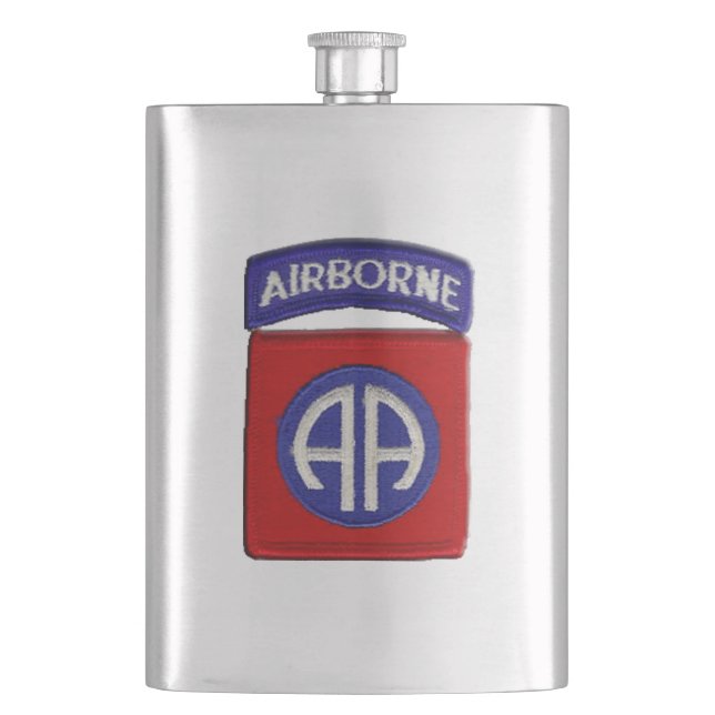 82nd Airborne flask (Front)