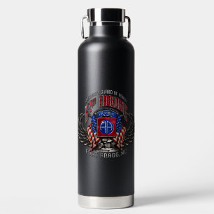 82nd Airborne Fort Bragg Black 32 oz Bottle