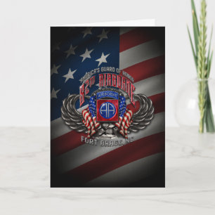 82nd Airborne Fort Bragg Card