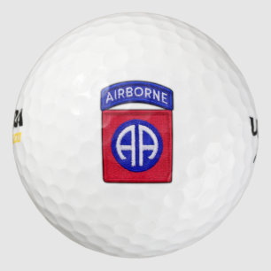 82nd airborne fort bragg veterans vets patch golf balls