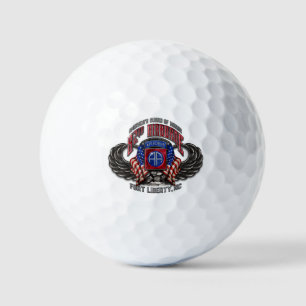 82nd Airborne Golf Balls