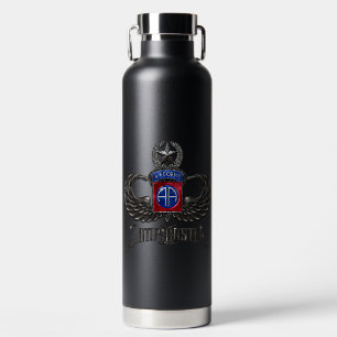 82nd Airborne Jumpmaster Black 32 oz Bottle