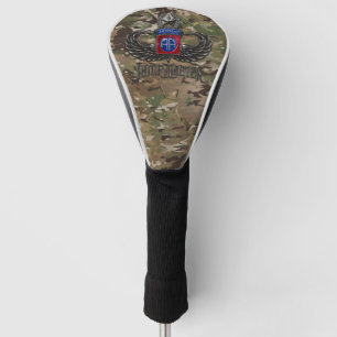 82nd Airborne Jumpmaster Camo Golf Head Cover