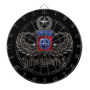 82nd Airborne Jumpmaster Dartboard